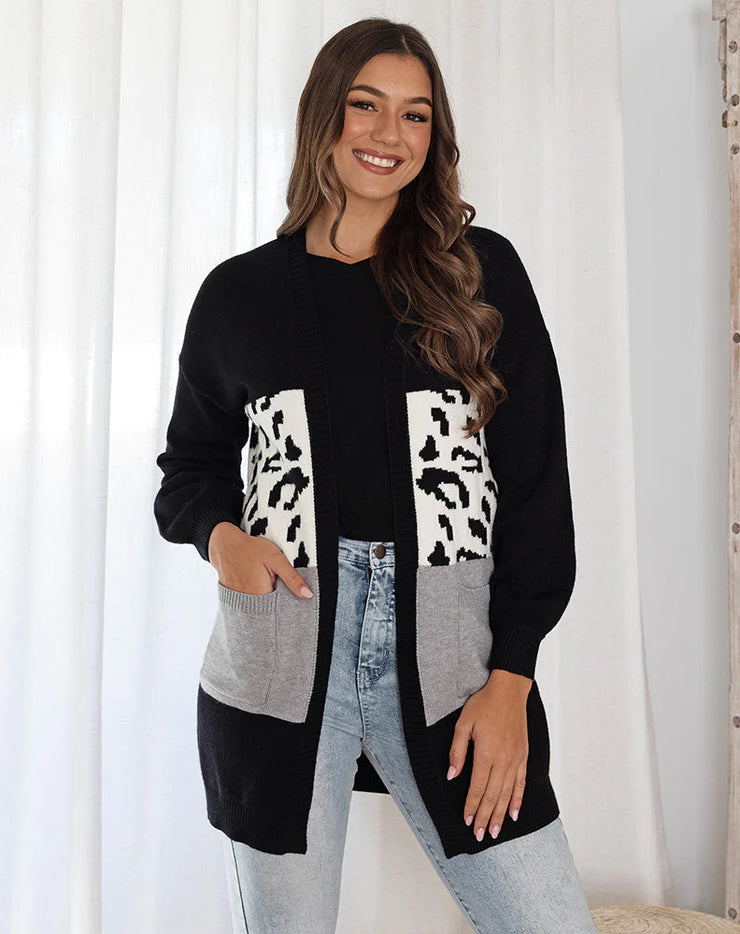 Tiered Animal Cardi