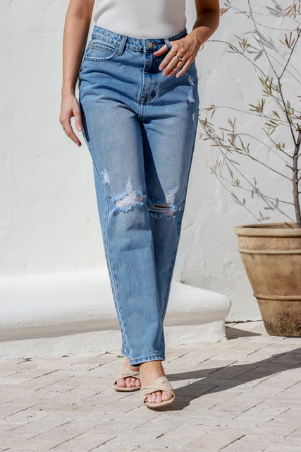 Ripped Washed Jean